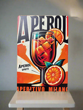 Aperol Spritz Novelty Tin Sign