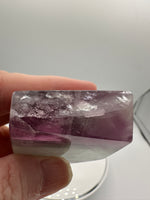 Feather Fluorite Free Form with Rainbow #4
