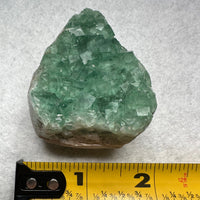 Green Fluorite Crystal Cluster from Madagascar