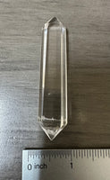 Natural Quartz Double Terminated Wand Point #8