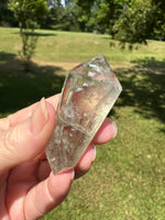 Double Terminated Prasiolite Scepter Wand #9