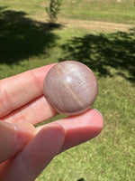 Sparkling Sunstone Sphere mixed with Moonstone #11