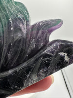 Rainbow Fluorite Nine-Tailed Fox