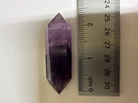 Double Terminated Phantom Amethyst Scepter Wand #22