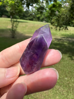 Double Terminated Phantom Amethyst Scepter Wand #25