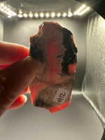 Rhodochrosite Slab #12 – Natural Pink Banded Mineral Specimen – Polished Display Stone