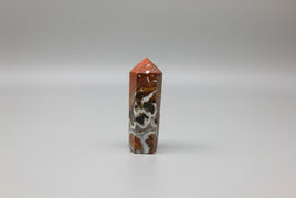 Natural Red Agate Obelisk Tower #5