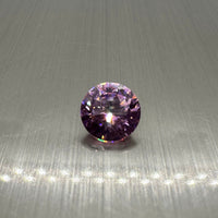 Round Pink Cz 8mm 3.45ct