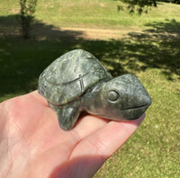 Nephrite Jade Hand Carved Turtle #4