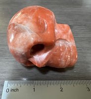 Orange Jade Skull #11