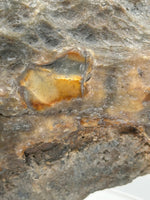 Large Polished Agate with Druzy