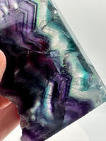 Rainbow Fluorite Raw Side Tower #1