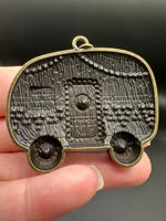 Rhinestone Camper Trailer Pendant – Colorful Travel Trailer Charm