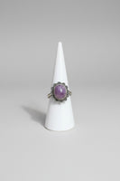 Natural Charoite Ring #19