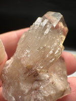 Kundalini Natural Citrine Crystal, D R Congo, Lightbrary #10 with Rainbow
