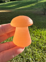 Peach Selenite Mushroom #7