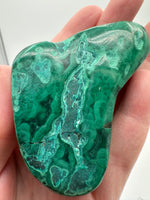 Polished Malachite Freeform Zaire, Africa #7