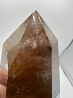 Gold Rutilated Quartz Point #8