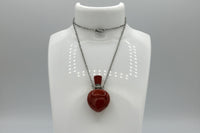 Red Jasper Perfume/Essential Oil Bottle Necklace