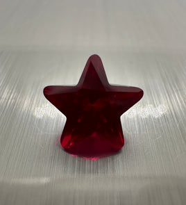 Lab Created Ruby 9mm Starshape Shape 2.95ct