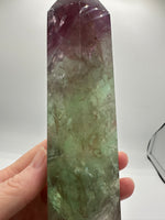 Large Fat Watermelon Fluorite Tower #3