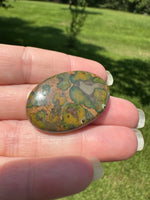Rainforest Jasper (Rhyolite) Cabochon #9