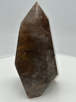 Gold Rutilated Quartz Point #8