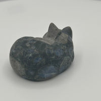 Que Sera Stone Sleeping Cat