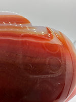 Carnelian Heart Palm Stone #14