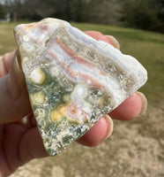 8th Vein Ocean Jasper Polished Free Form #24