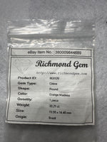 Madeira Citrine 19x14mm 30.21ct