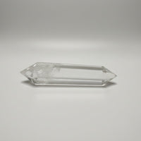 Natural Quartz Double Terminated Wand Point #19
