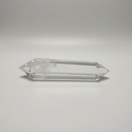Natural Quartz Double Terminated Wand Point #19