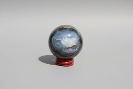 Volcano Agate Sphere UV Reactive #11