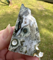 8th Vein Ocean Jasper Polished Free Form #22