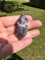 Double Terminated Chevron Amethyst Point #6