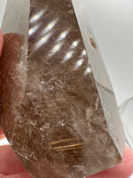 Gold Rutilated Quartz Point #8