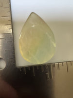 Pear Shape Candy Fluorite Cabochon #25