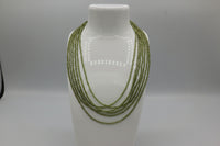 Natural 2mm Peridot Necklaces