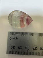Pear Shape Candy Fluorite Cabochon #6