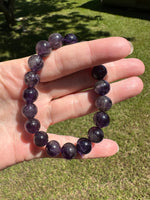Amethyst Stretch Bead Bracelet