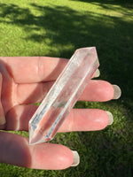 Natural Quartz Double Terminated Wand Point #18