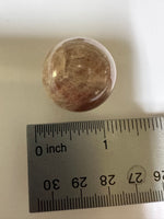 Sparkling Sunstone Sphere mixed with Moonstone #7