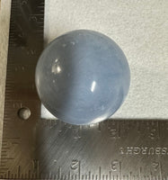 Baby Blue Angelite Sphere #4