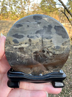 Natural Picture Jasper Slab with Stand #1