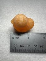 Carved Yellow Stone Duck #2