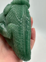 Green Aventurine Lizard Carving #1