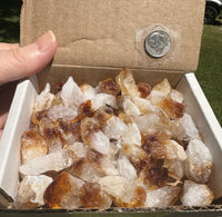 Citrine Points Lot of 47