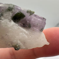 Scapolite in Calcite Matrix from Afghanistan Specimen