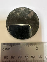 Moss Agate Polished Round Slice #34